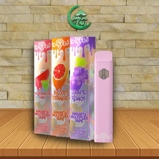 Exodus - Amanita Mushy Vape Disposable 2.2g Reviews Exodus Mushy Vape  Disposable 2.2G Australia Exodus - Amanita Mushy Vape Disposable 2.2g For  Sale