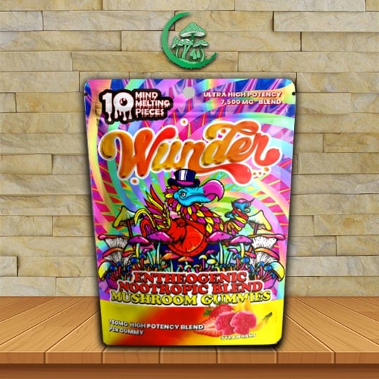 Wunder Entheogenic Nootropic Blend Amanita Gummies 7500mg