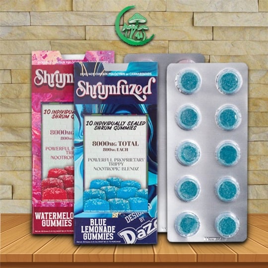 Shrumfuzed Trippy Nootropic Blendz Gummies 8000mg