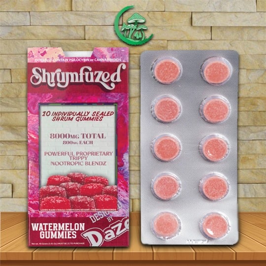 Shrumfuzed Trippy Nootropic Blendz Gummies 8000mg - Image 3