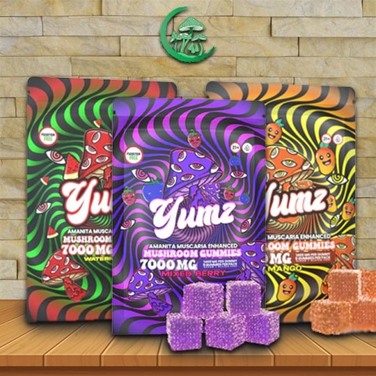 Yumz Lab Amanita Muscaria Mushroom Gummies 7000mg
