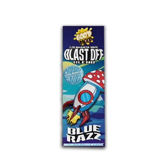 Goo'd Extracts Liquid Diamond Sauce Blast Off Blend Disposable 2.2g Blue Razz