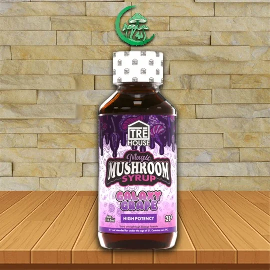 Tre House High Potency Magic Mushroom Syrup 50mg Galaxy Grape