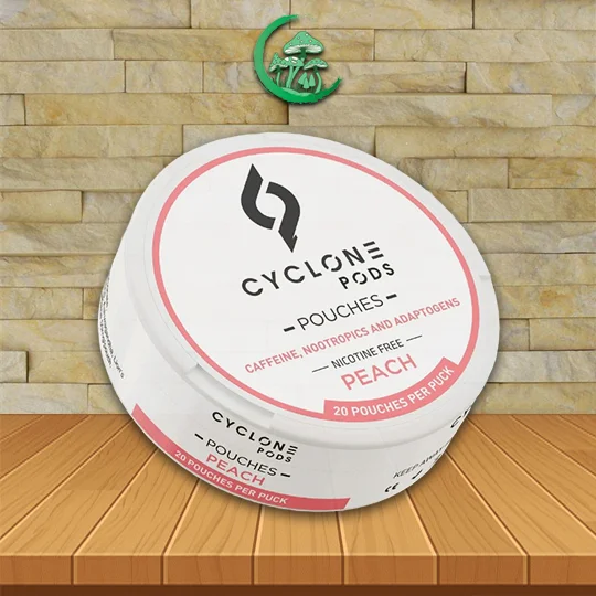Cyclone Pods Functional Mushroom Focus Pouches 20ct - Peach