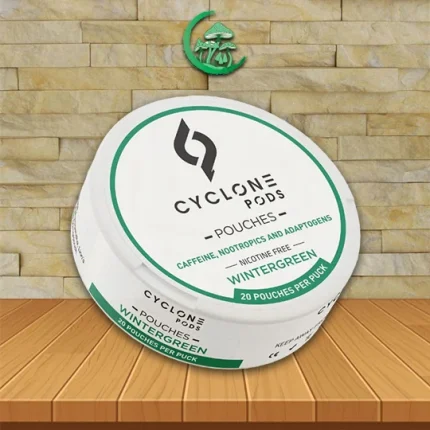 Cyclone Pods Functional Mushroom Focus Pouches 20ct - Wintergreen