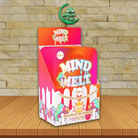 MindMelt_Neurosporic_Mushroom_Tablets_5000mg_Mango_Sunrise_BULK_CASE_DEAL_10X2ct=20_Tablets_Great_Mushroom_shop MindMelt Neurosporic Mushroom Tablets 5000mg - Mango Sunrise -- BULK CASE DEAL 10 X 2ct = 20 Tablets