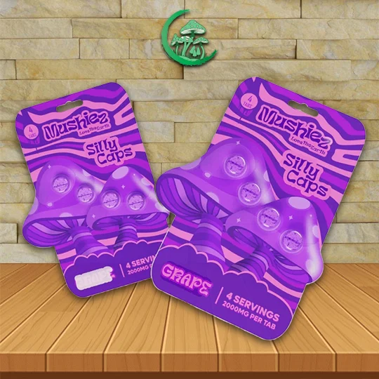 Mushiez_Silly_Caps_Love_the_Earth_Grape_Great_Mushroom_shop Mushiez Silly Caps 8000mg 4ct - Image 2