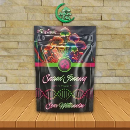 Sacred Journey Magic Mushroom Gummies 30ct Sour Watermelon
